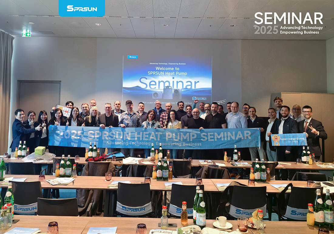 SPRSUN Seminario de bomba de calor: pionero el futuro de la calefacción sostenible en Europa