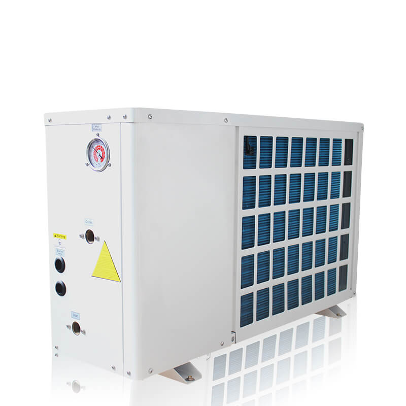 Calentador de agua caliente de fuente de aire monobloque doméstico de 3.8-9.2KW y bomba de calefacción de suelo